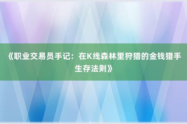《职业交易员手记：在K线森林里狩猎的金钱猎手生存法则》