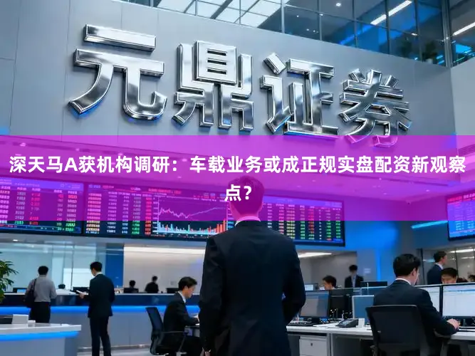 深天马A获机构调研:车载业务或成正规实盘配资新观察点?