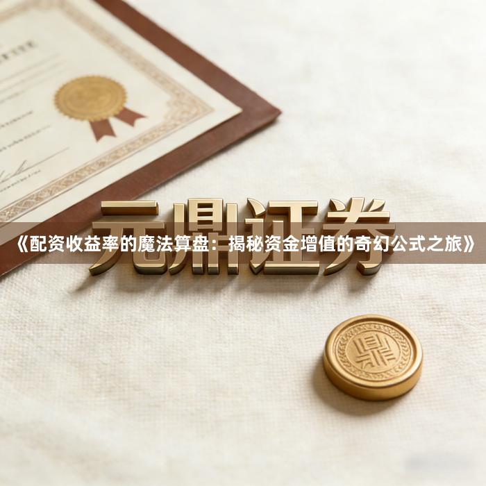 《配资收益率的魔法算盘：揭秘资金增值的奇幻公式之旅》