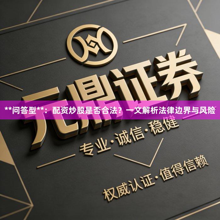 **问答型**：配资炒股是否合法？一文解析法律边界与风险